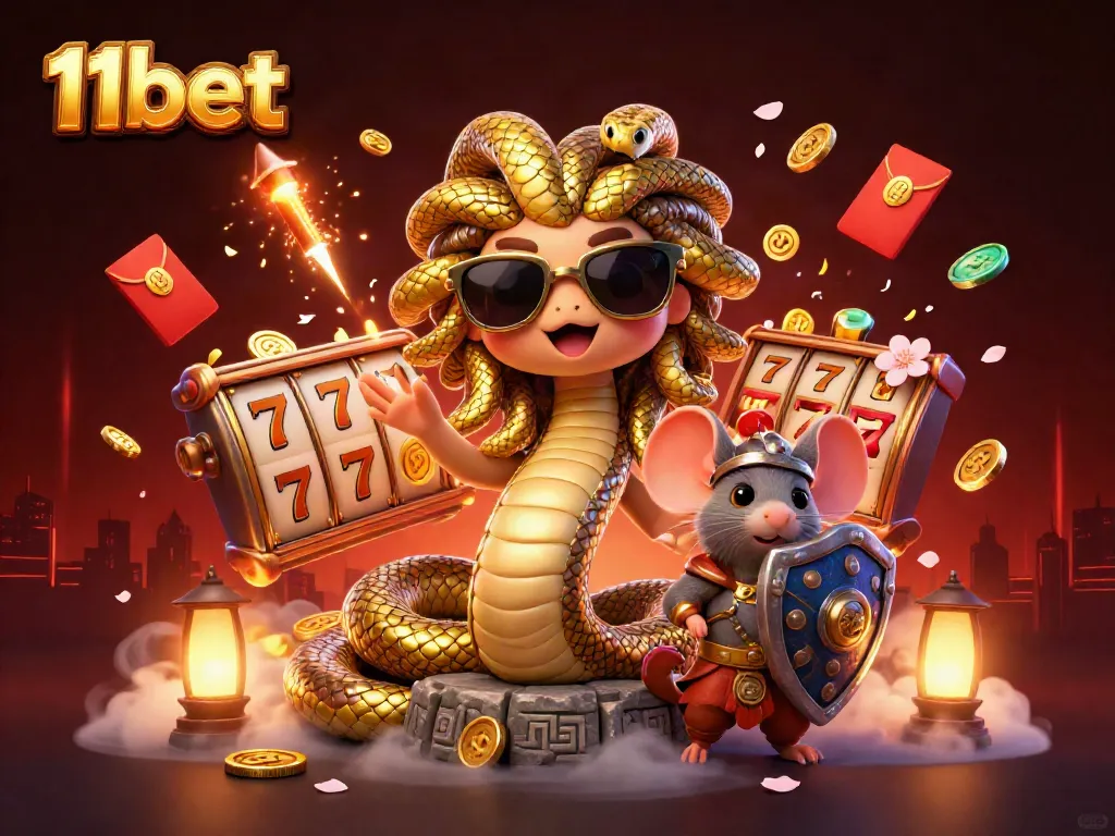 Experience thrilling games at 11bet with a festive atmosphere filled with exciting casino elements.