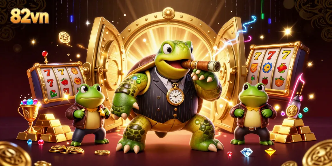 Experience vibrant casino action with 82vn's colorful characters and dynamic gambling elements.