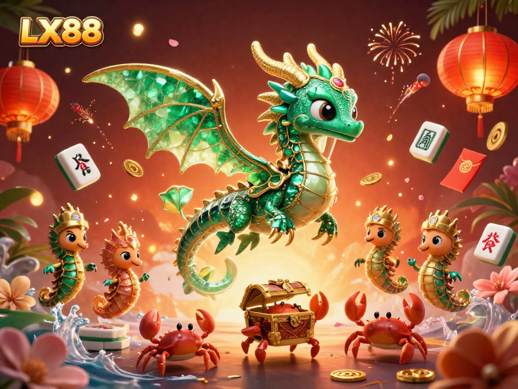 Experience the excitement of LX88 with an enchanting ocean-themed casino fantasy.