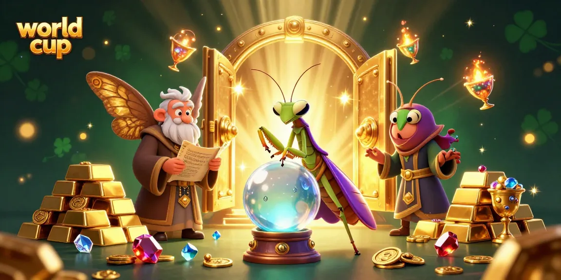 Win big with your bets in the immersive world cup gambling universe, filled with fortune and treasures.