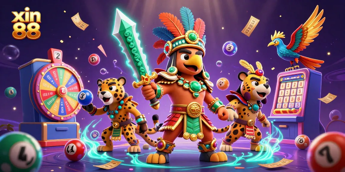 Experience thrilling gameplay at xin 88 with colorful lottery elements and dynamic casino effects.