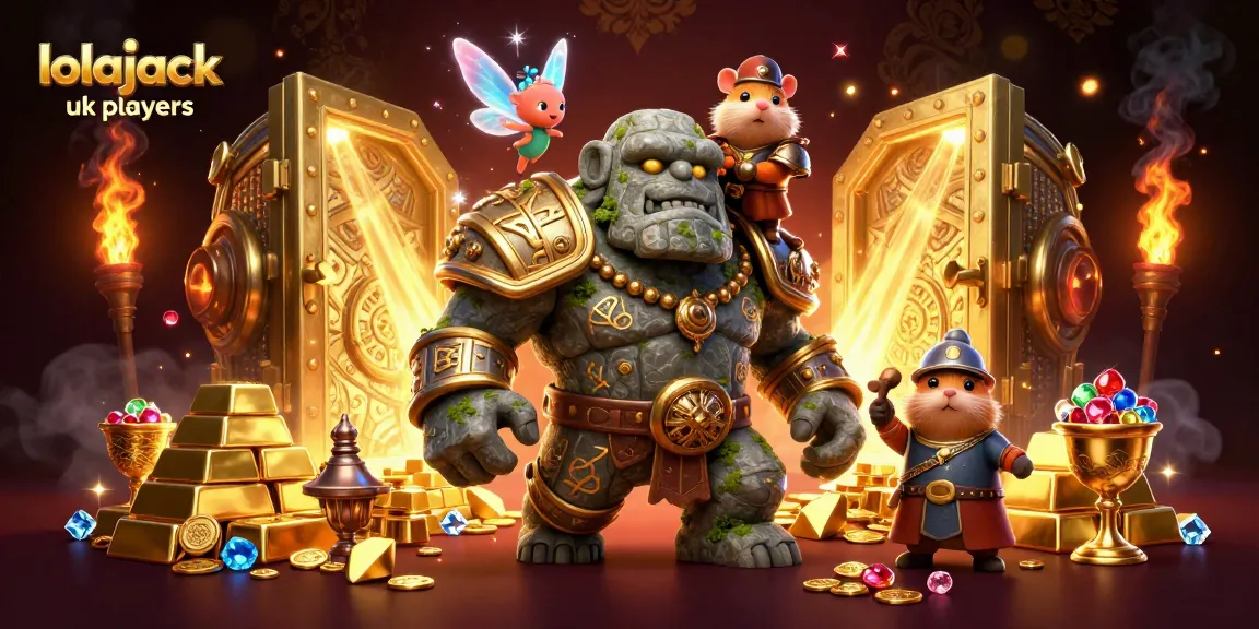 Experience the thrill of lolajack casino uk players with vibrant 3D characters and dynamic gaming elements.