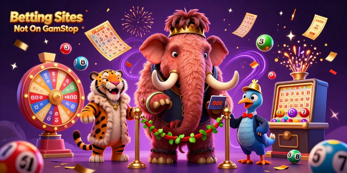 Experience thrilling action at Betting Sites Not On GamStop with vibrant casino characters and dynamic game elements.
